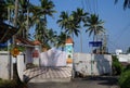 Entrance to the Vizhinjam lighthouse, Kovalam, Kerala, India