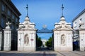Entrance to the Warsaw University in Poland Royalty Free Stock Photo