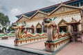 The entrance to Wat Chayamangkalaram (Chayamangkalaram Buddhist Temple), George Town, Penang, Malaysia.