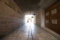 The entrance to the Western Wall Yeshiva in the Jewish Quarter of Jerusalem