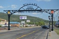 Entrance to Williams near the Grand Canyon Royalty Free Stock Photo