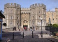 Entrance to Windsor Castle in England