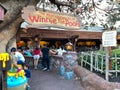 The entrance to the Winnie the Pooh ride at Magic Kingdom in Walt Disney World in Orlando, FL