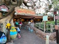 The entrance to the Winnie the Pooh ride at Magic Kingdom in Walt Disney World in Orlando, FL