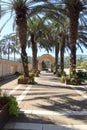 Entrance to Yardenit Baptismal Site in Galilee, Israel Royalty Free Stock Photo