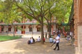 Entrance to the Zoo in Beijing, China Royalty Free Stock Photo