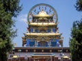 Entrance Tower of Namdroling Monastery Royalty Free Stock Photo