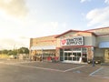 Entrance of Tractor Supply hardware and home improvement store in Texas Royalty Free Stock Photo