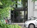 Entrance of Trompete, A Club In Which Many Were Infected With The Coronavirus In Berlin, Germany