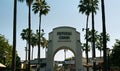 Entrance of the Universal Studios Hollywood, Los Angeles, California Royalty Free Stock Photo