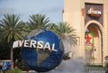 Entrance of the Universal Studios in Orlando, Florida Royalty Free Stock Photo