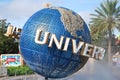 Entrance of the Universal Studios in Orlando, Florida Royalty Free Stock Photo