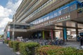 Entrance of a university building for Civil Engineering, Delft, Netherlands Royalty Free Stock Photo