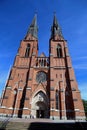 Entrance of Uppsala cathedral