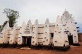 Entrance View to the Larabanga Mosque, oldest mosque in Ghana