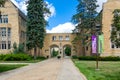 Entrance Walkway on the Campus of the University of St. Thomas