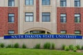 Entrance wall on the Campus of South Dakota State University