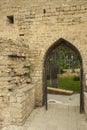 Entrance in the wall of the old city of Baku, Azerbaijan