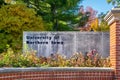 Entrance Wall at the University of Northern Iowa