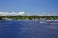 Entrance of Wickford Harbor in the Narragansett Bay