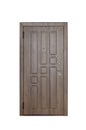 Entrance wooden door .