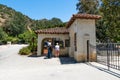 Entrance of Wrigley Memorial and Botanic Garden on Santa Catalina Island