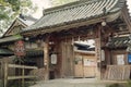 The entrance of Yoshimizu Shrine.