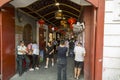 Entrance at the Yu garden complex in Shanghai, China