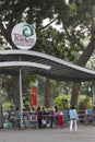 Entrance at Zoo garden in Ho Chi Minh