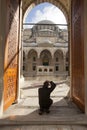 The entrances leading to the court of Suleymaniye Mosque