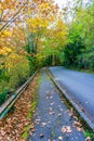 Park Entrance In Autumn