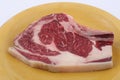 Entrecote rib eye as meat gourmet food