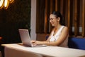 Entrepeneur Woman Working on Computer