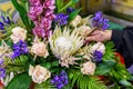 Entrepreneur woman working in the flower shop after being able to reopen