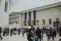 The entry of the british museum Royalty Free Stock Photo