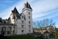 The entry of the Castel of Pau in France