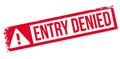 Entry Denied rubber stamp