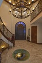 Entry and foyer of luxurious house Royalty Free Stock Photo