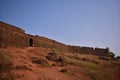 Entry gate of chapora fort in goa,India