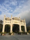 The entry gate of The Hall of Great Hero, Nyong PingÃ¯Â¼ÅHong Kong