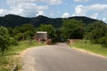 Entry gate to Berg-en-Dal camp in Kruger National Park Royalty Free Stock Photo