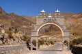 Entry gate to Canyon Colca