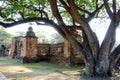 Entry Gates to Ruins in Ayutthaya Thailand Royalty Free Stock Photo