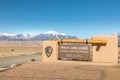 Entry of the Great Sand Dunes National Park, Colorado