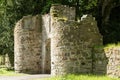 Entry into scone castle Royalty Free Stock Photo