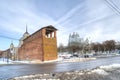 Smolensk. The fortress wall and the Assumption Cathedral