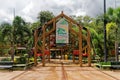 Entry to ZooTampa at Lowry Park Royalty Free Stock Photo