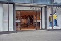 Entry of a zara store in Mainz
