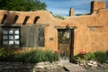 Entryway near Canyon Road in Santa Fe Royalty Free Stock Photo