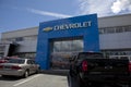 Entryway to a Steele Chevrolet Buick GMC dealer in Dartmouth